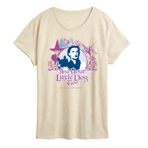 Women's - The Wizard of Oz - And Youre Little Dog Too Short Sleeve Graphic T-Shirt - 1 of 3