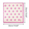 INSPIRE CHIC Women's Polka Dot Square Neckerchief Headband 27.56*27.56 inches(L*W) - 3 of 4