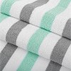 Arkwright Oversized Beach Towels (30x70, 4-Pack), Soft Ringspun Cotton Cabo Cabana Striped Beach Towel, Pool Towel, Bath Towel - 2 of 4