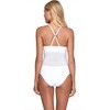 Women's Plunge V-Neck One Piece Swimsuit - Jets By Jessika Allen - 3 of 3