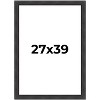 PosterPalooza | Traditional Black Picture Frame - UV Acrylic, Foam Board Backing, Hanging Hardware - 2 of 4