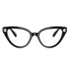 Swarovski SK 2028 1001 Womens Cat-Eye Eyeglasses Black 51mm - 2 of 3
