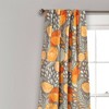 Set of 2 Poppy Garden Light Filtering Window Curtain Panels - Lush Décor - 2 of 4