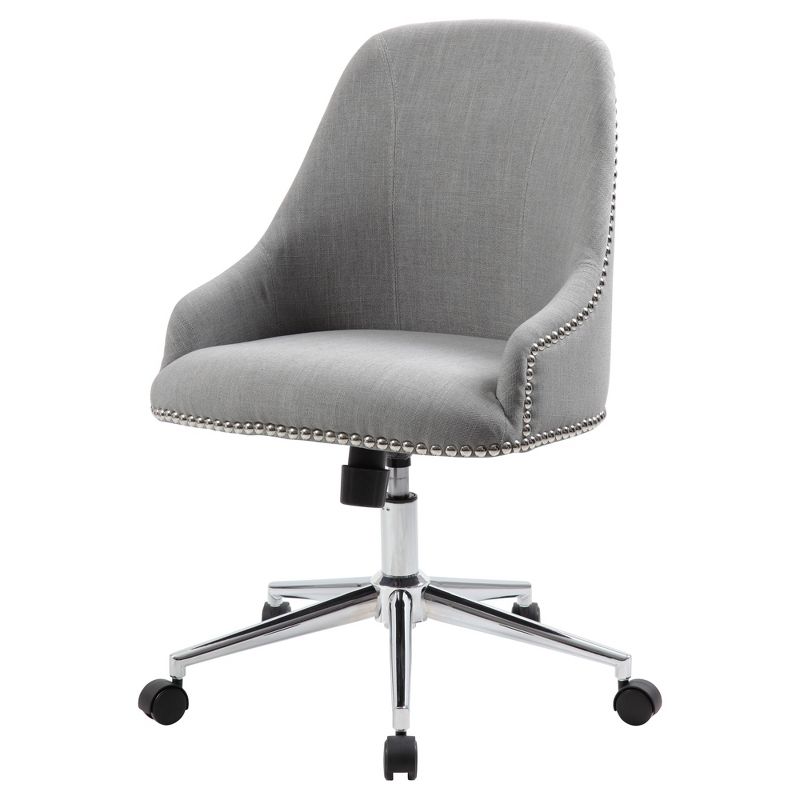 Carnegie Desk Chair Gray - Boss, 1 of 7