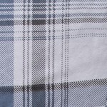 plaid blue/white