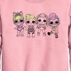 Boys' - LOL Surprise! - LOL Squad Graphic Long Sleeve Fleece Sweatshirt - 2 of 4