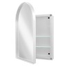Grungis Wall Mounted Bathroom Storage Cabinet,Medicine Cabinet with Mirror and Adjustable Shelves for Bathroom - 4 of 4