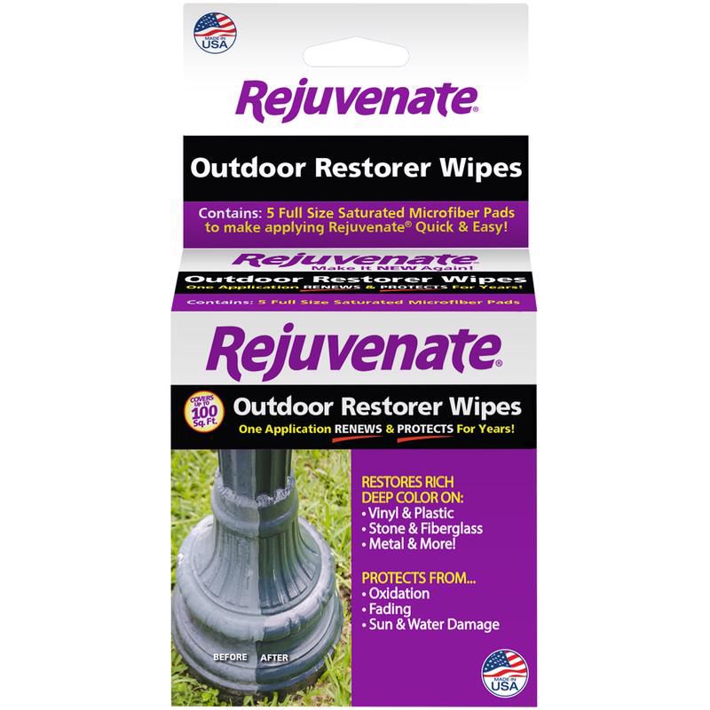 Rejuvenate Microfiber Restorer Wipe 4 in. W X 4 in. L 5 pk, 1 of 2