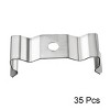 Unique Bargains T5 Clips Bracket Hanger for Integrated Tube Light Fixture 35 Pcs - 2 of 4