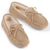 Collections Etc Women's Faux Suede Moccasins - 2 of 4