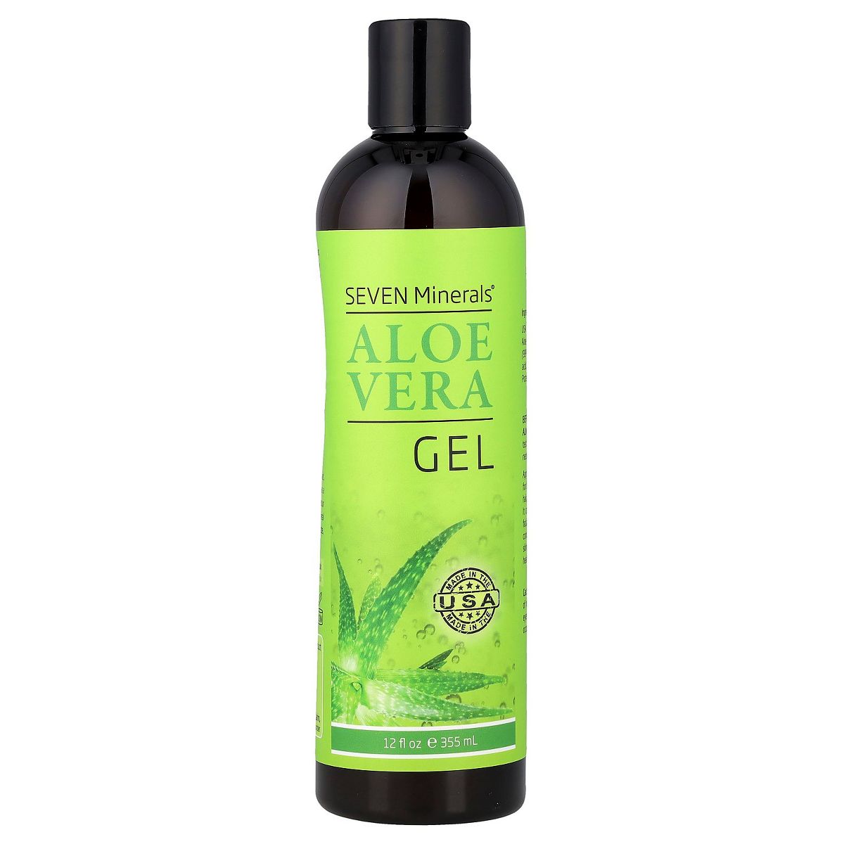 Seven Minerals Aloe Vera Gel, 12 fl oz (355 ml)