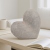 Creative Abstract Ceramic Heart Sculpture, Room, Office Decor or Gift - 3 of 4