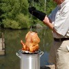 Bayou Classic 0835 Complete Poultry Rack Set Includes Perforated Aluminum Rack Lift Hook 2-oz Seasoning Injector 12-in Fry Thermometer - 3 of 4