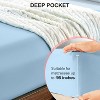 LISM 2 Pack Soft Fitted Sheet,Deep Pocket Cooling Fitted Sheets - 4 of 4