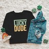 The Juniper Shop Block Checkered Lucky Dude Toddler Long Sleeve Tee - 2 of 3