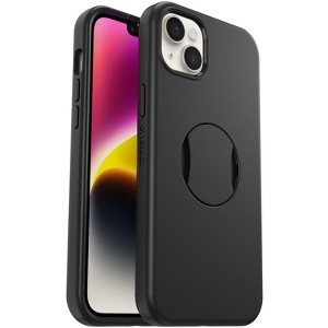 OtterGrip Symmetry Series case w/ MagSafe for iPhone 14 Plus - Black (77-89333) - Certified Refurbished - 1 of 1