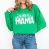 Simply Sage Market Women's Graphic Sweatshirt Mama Topped With Flowers - 2 of 3