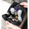 Travel Toiletry Bag - Large Hanging Toiletry Organizer - Waterproof Hygiene Bag with Hook for Toiletry, Makeup, Cosmetics - 3 of 3