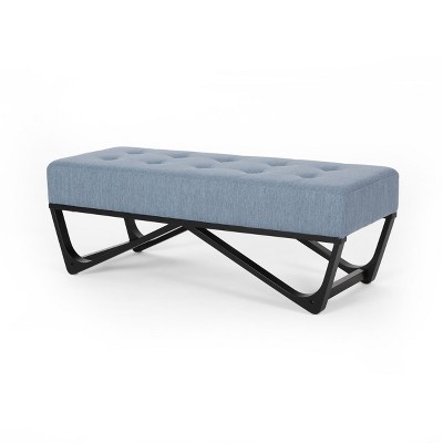 NicBex Modern 47" Bedroom Bench Accent Stools with Button Tufted Top for Bedroom and Entryway