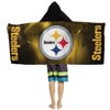NFL Pittsburgh Steelers Charged Youth Hooded Towel - 3 of 4