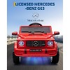 Electric Car for Kids Licensed Mercedes-Benz G63 12V Ride on Toy with Remote Control Kids’ Electric Vehicle with LED Light - 2 of 4