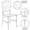 Emma and Oliver Crystal Ice Napoleon Stacking Chair - 3 of 4
