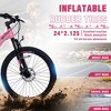 Okak 24IN Mountain Bike with Shimano 6-Speed System, Toddler Bike with Fat Tires and Metal Frame, Kids Bike for Girls and Boys - 4 of 4