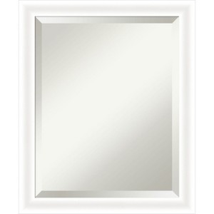 Amanti Art Oliver Narrow Beveled Wood Framed Bathroom Vanity Wall Mirror - 1 of 4