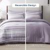 5/7 Pcs Bedding Set with Cationic Dyeing for Striking Double-Sided Contrast - 2 of 4