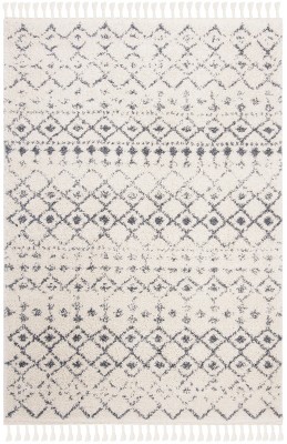 Berber Fringe Shag BFG516 Power Loomed Rug - Safavieh