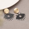 SOHI Women's Contrast Drop Earrings - 2 of 3