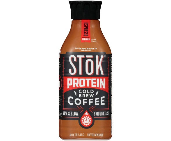 SToK Protein Cold Brew Coffee - 48 fl oz