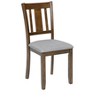 NicBex 58.5" Dining Table Set for 6 Rectangular Wooden Dining Table with 4 Upholstered Chairs and a Bench - 4 of 4