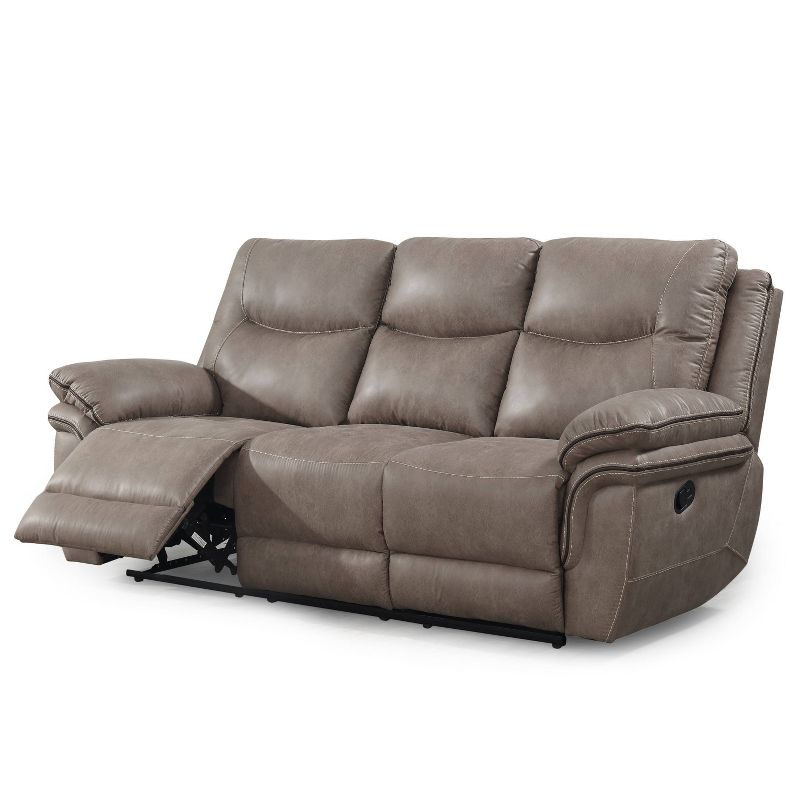 Isabella Upholstered Recliner Sofa - Steve Silver Co., 1 of 9