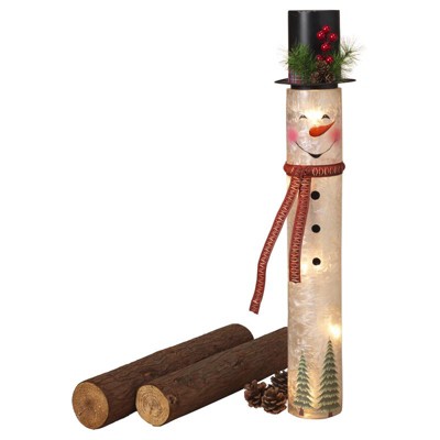 Gerson - LED - Electric Lighted - Frosted Figurine - Multicolored - 28.5 in. - Case of 4
