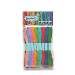 Loopdedoo - Refill Threads Only (18 Skeins), Ages 8+, Ribbon, Yarn, and Thread - 1 of 1