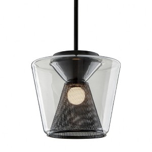 Troy Lighting Berlin 1 - Light Pendant in  Gunmetal Clear Shade - 1 of 1