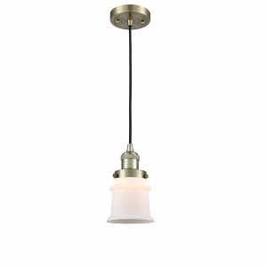 Canton - 1 Light Cord Hung Mini Pendant In Industrial Style-10 Inches Tall and 5.25 Inches Wide - 1 of 1