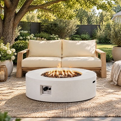 Christopher Knight Home Lasha 2 Piece Modern Patio Set with Acacia ...