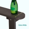 Sonkuki Faux Wood Adirondack Chair with High Back and Wide Seat - 4 of 4