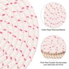 Unique Bargains Indoor Non-slip Absorbent Cotton Rope Plant Saucers Set of 4 - 4 of 4