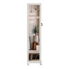 Lyngins 360° Swivel Full-Length Mirror Jewelry Cabinet, Mirror Jewelry Cabinet Standing, Jewelry Organizer with LED Light, Jewelry Holder - 3 of 4