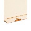 Smead A-Z Color-Coded Bar-Style End Tab Labels Letter U Light Orange 500/Roll 67091 - 3 of 4