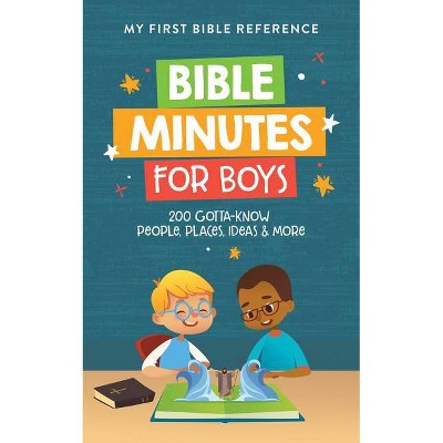 Bible Minutes for Boys - by  Compiled by Barbour Staff (Paperback)