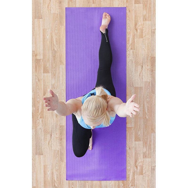 Yoga Direct Yoga Mat - Light Purple (4mm), 3 of 5