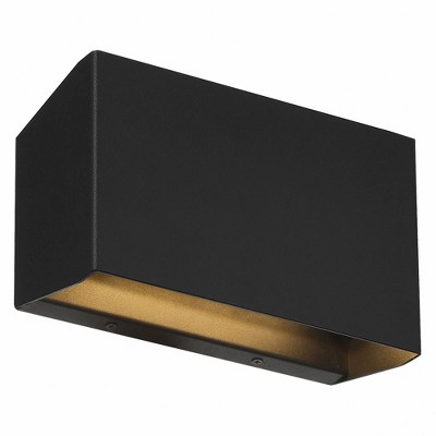 Amora Black Steel LED Wall Sconce