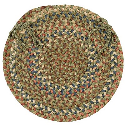 Colonial Mills Cedar Cove - Olive Chair Pad, 1 Pc
