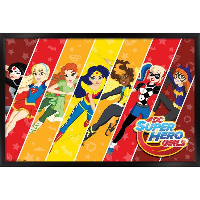 Trends International DC Comics TV - DC Superhero Girls - League Framed Wall Poster Prints, 1 of 7