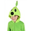 HalloweenCostumes.com Plants vs Zombies Peashooter Jumpsuit Costume for Kids. - image 3 of 4