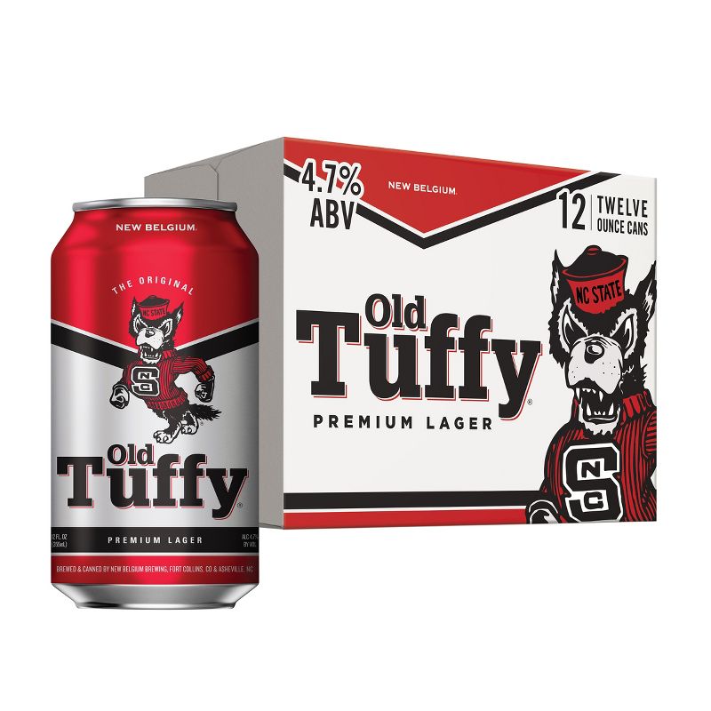 New Belgium Old Tuffy Lager Beer - 12pk/12 fl oz Cans, 1 of 8